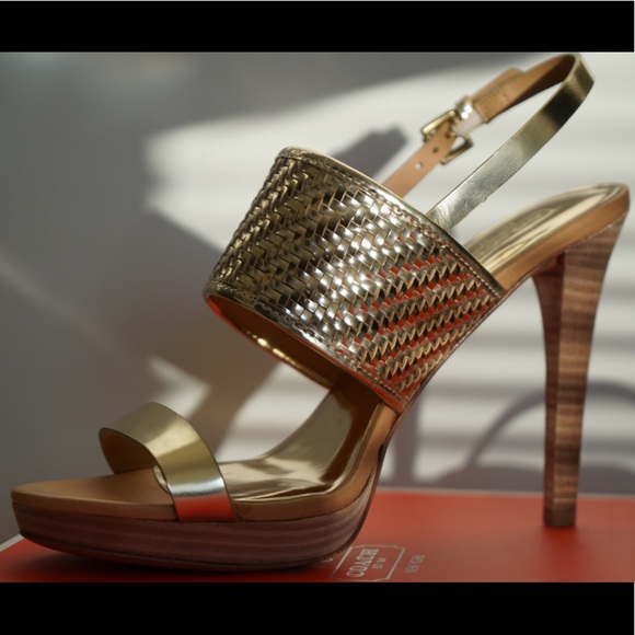 Coach Steffi Mirror Metallic / Never worn